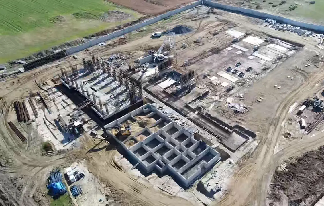 İTM.517 Referanslı 154 kV İpsala TM Yapımı (Kaba İnşaat, Kalıp, Demir, Beton) projesi saha fotoğrafı (1/6)
