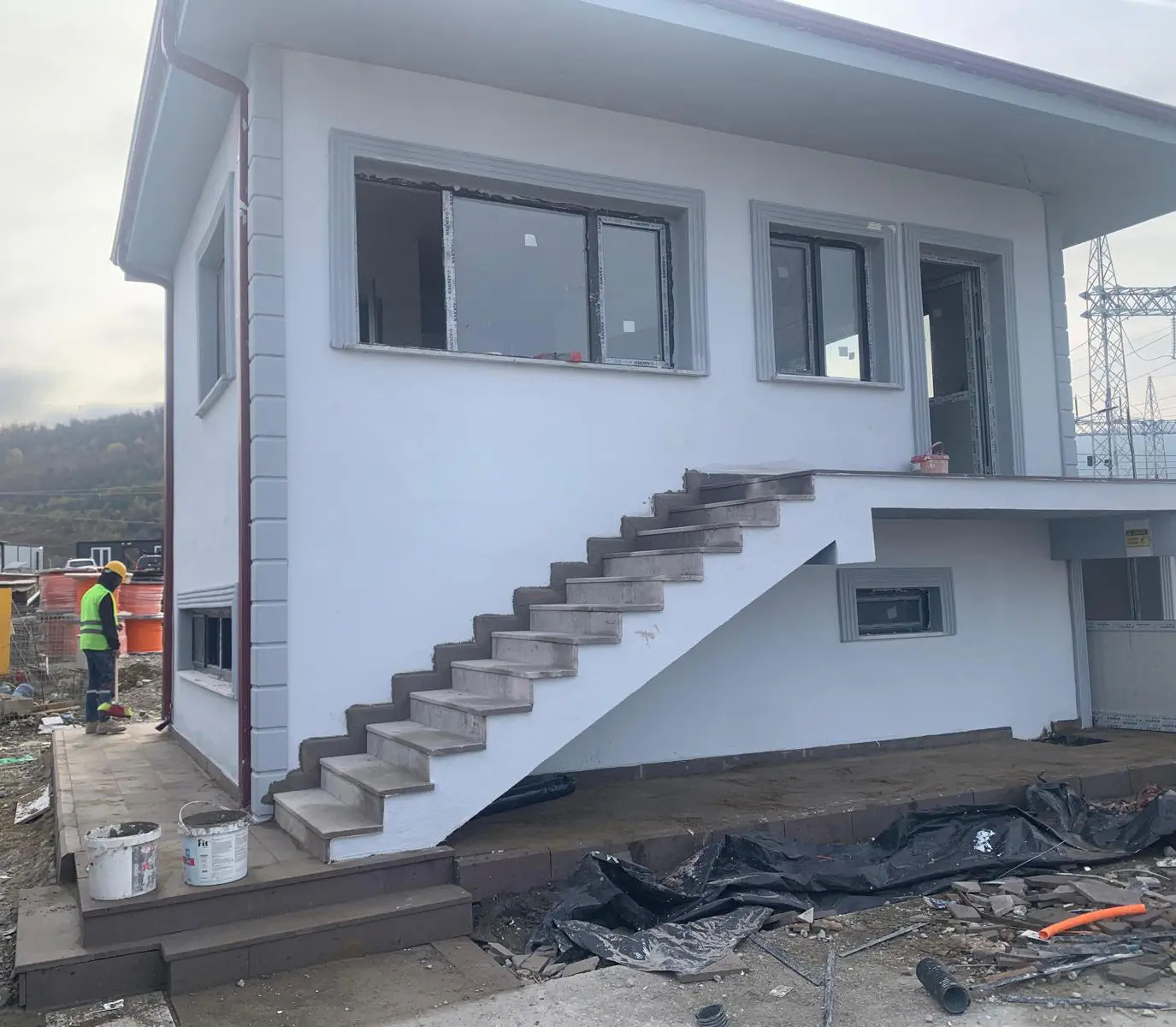 Sinop Türkeli Trafo Merkezi Yapım İşi (İTM. 466 referanslı 154 kV) projesi saha fotoğrafı (2/6)