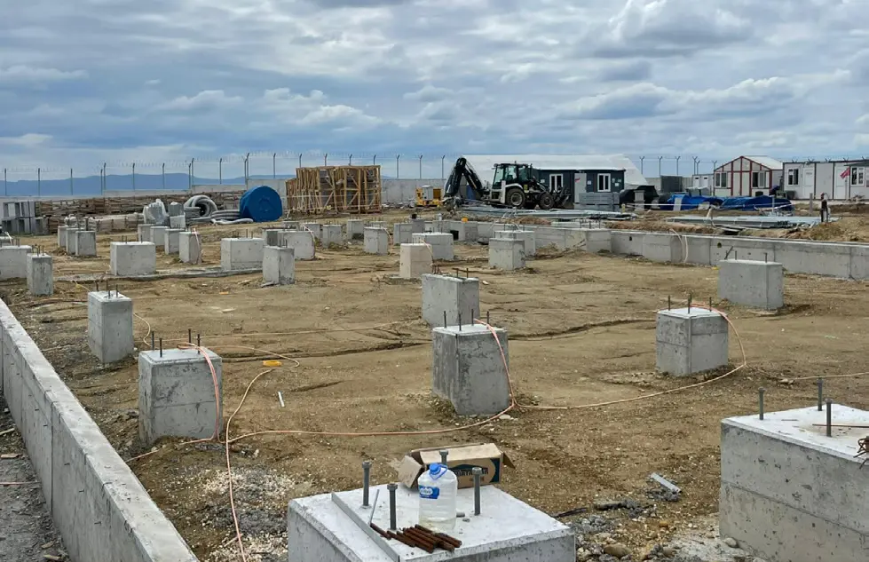İTM.517 Referanslı 154 kV İpsala TM Yapımı (Kaba İnşaat, Kalıp, Demir, Beton) projesi saha fotoğrafı (6/6)